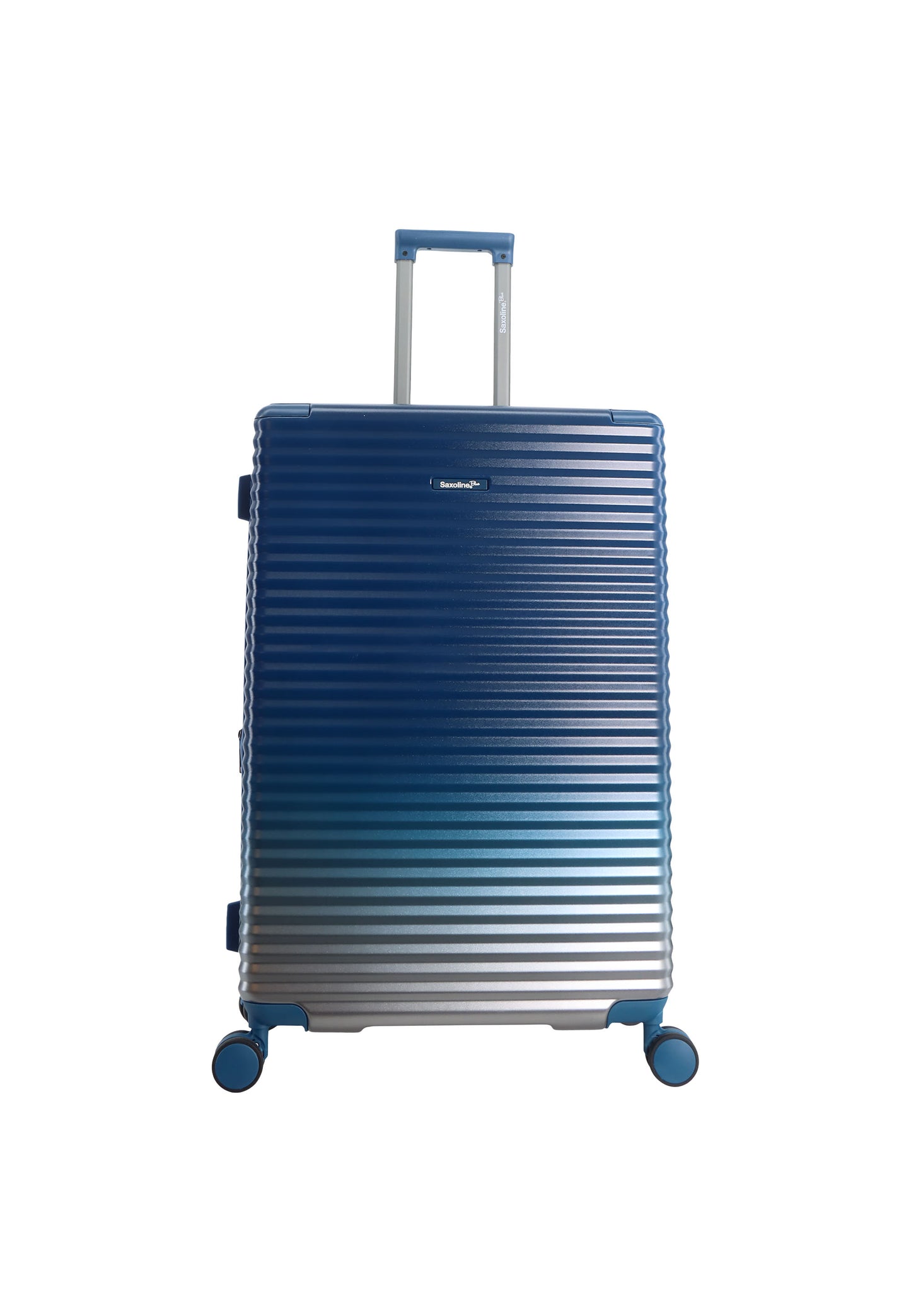 Bleu Saxoline - Élite | Valise rigide / Trolley / Valise de voyage - (Grande) Bleu