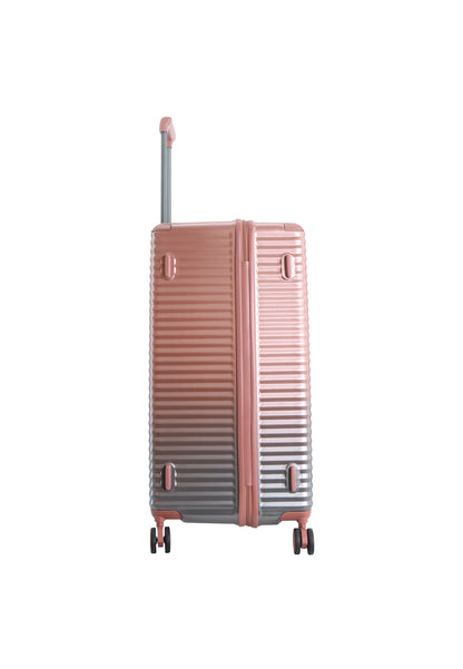 Bleu Saxoline - Élite | Valise rigide / Trolley / Valise de voyage Trunk - (Grande) Rose