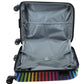 Saxoline Handbagage Harde Koffer / Trolley / Reiskoffer - 55cm (Small) Color Strip Print