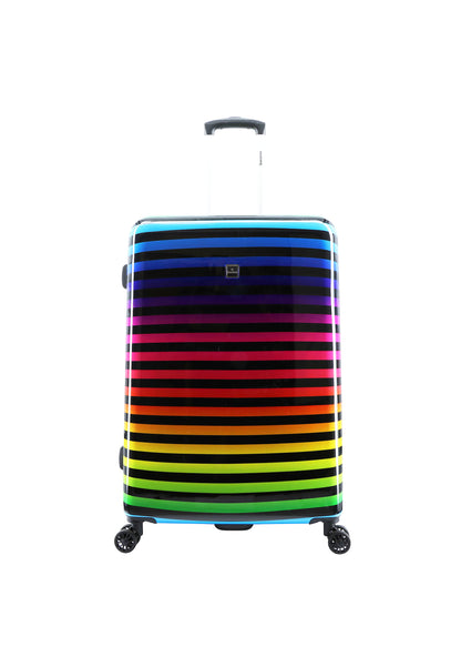 Saxoline Hard Case / Trolley / Travel Case - 74 cm (Large) - Impression de bande de couleur