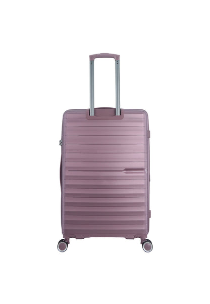 Saxaoline Blue Resort Ensemble de valises rigides / Ensemble trolley / Ensemble de valises de voyage - (S/M/L) Violet