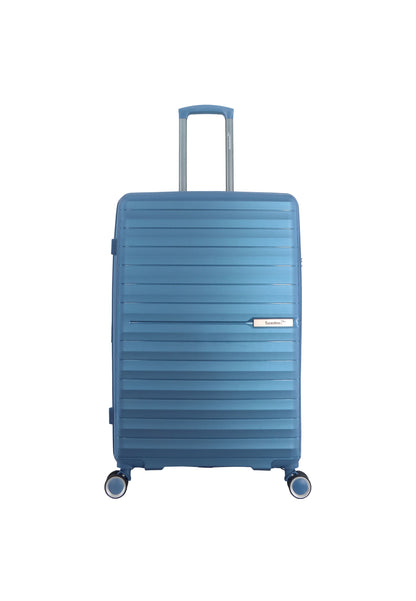 Saxaoline Blue Resort Harde koffer set / Trolley set / Reiskoffer set - (S/M/L) Blauw