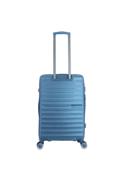 Saxaoline Blue Resort Harde koffer set / Trolley set / Reiskoffer set - (S/M/L) Blauw