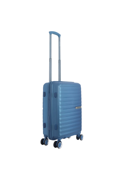 Saxaoline Blue Resort Handbagage harde koffer / Trolley / Reiskoffer - (Small) Blauw