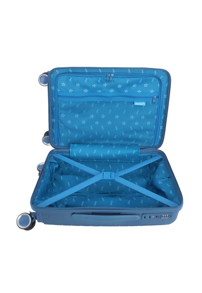 Saxaoline Blue Resort Handbagage harde koffer / Trolley / Reiskoffer - (Small) Blauw