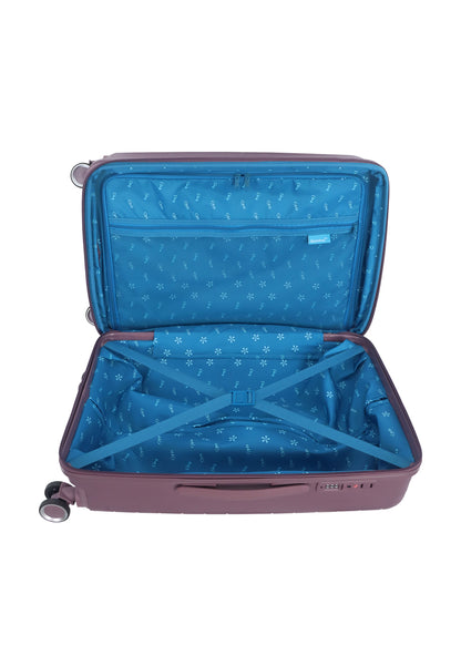 Valise rigide / Trolley / Valise de voyage Saxaoline Blue Resort - (Moyen) Violet