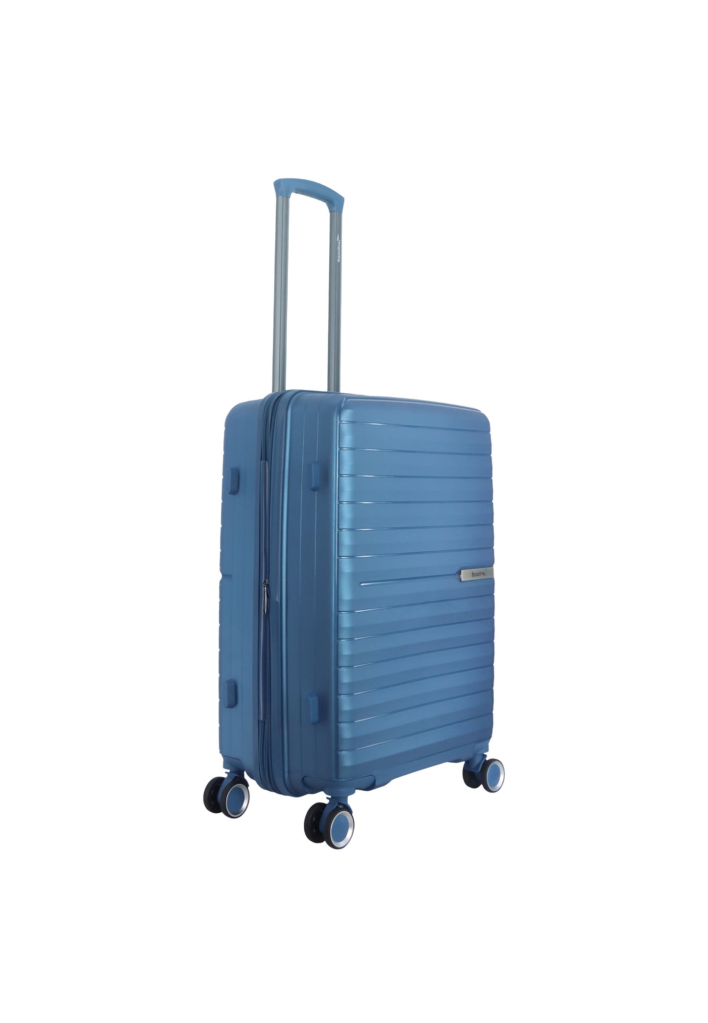 Saxaoline Blue Resort harde koffer / Trolley / Reiskoffer - (Medium) Blauw