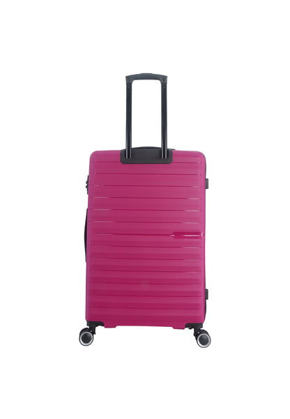 Saxoline Fiesta Ensemble de valises rigides / Ensemble de chariots / Ensemble de valises de voyage - (S/M/L) Fuchsia