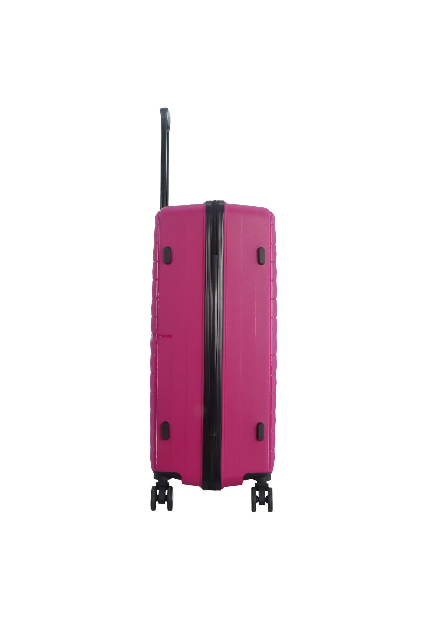 Saxoline Fiesta Ensemble de valises rigides / Ensemble de chariots / Ensemble de valises de voyage - (S/M/L) Fuchsia