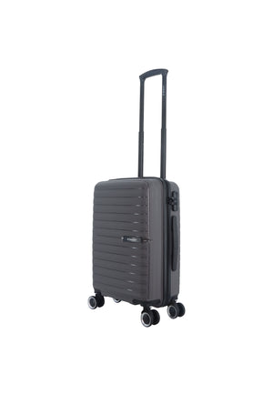 Saxoline – Fiesta | Handbagage / Harde Koffer / Reiskoffer – Small (33L) – Grijs