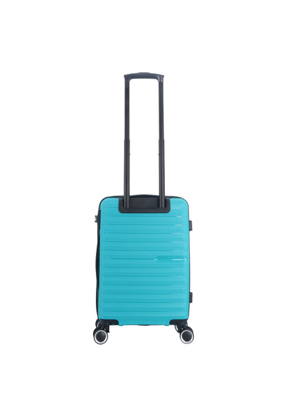 Saxoline - Fiesta | Handbagage Harde Koffer / Trolley / Reiskoffer - (Small) - Turkoois