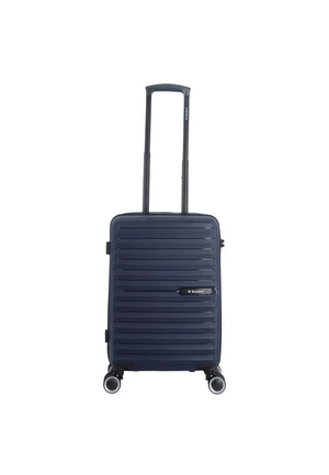 Saxoline - Fiesta | Bagage à main / Valise rigide / Valise - 33 L - Petit modèle - Bleu marine