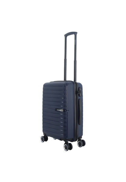 Saxoline - Fiesta | Handbagage Harde Koffer / Trolley / Reiskoffer - (Small) - Marine Blauw