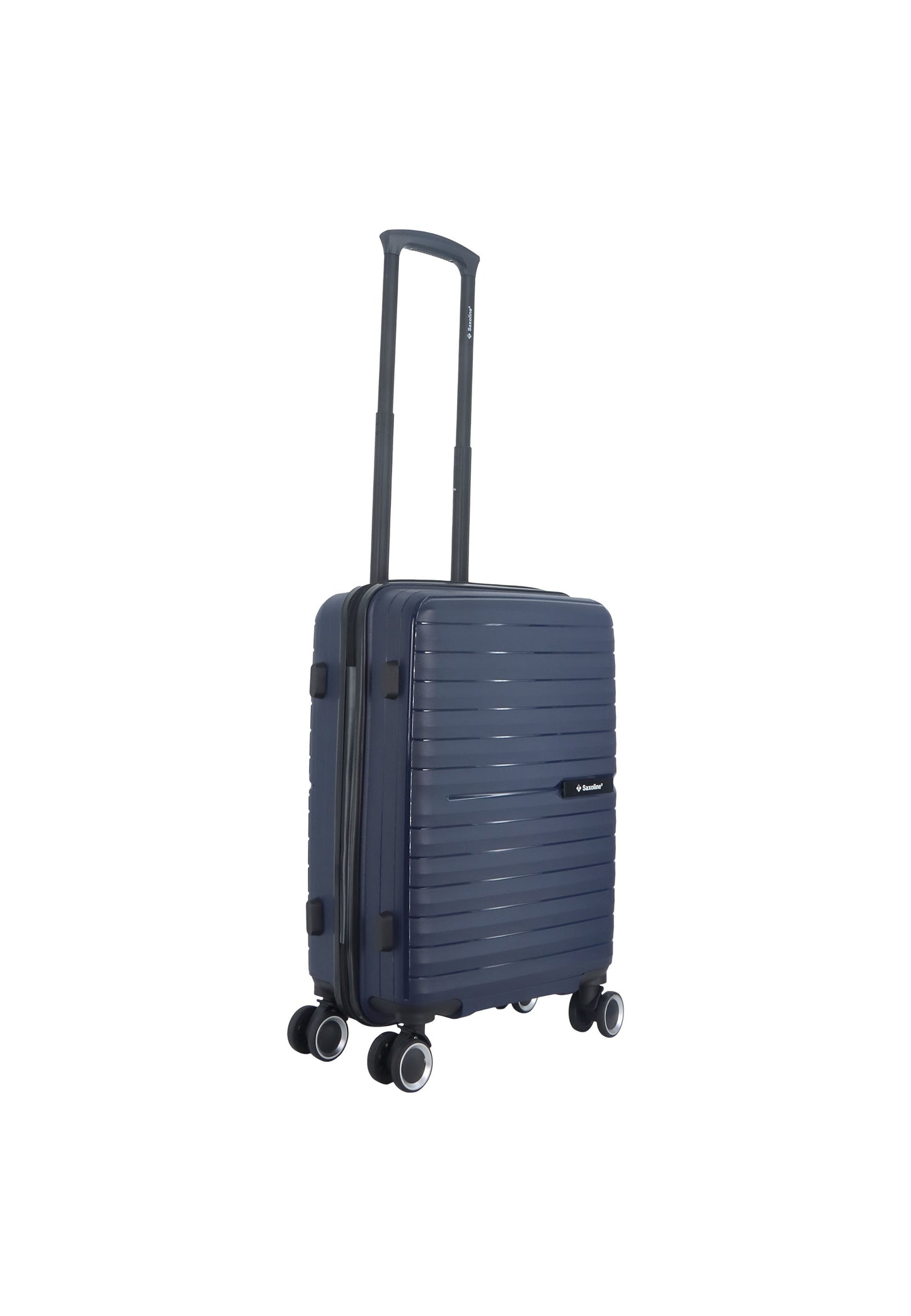 Saxoline - Fiesta | Handbagage Harde Koffer / Trolley / Reiskoffer - (Small) - Marine Blauw