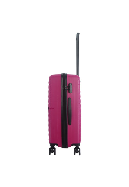 Saxoline - Fiesta | Harde Koffer / Trolley / Reiskoffer - (Medium) - Fuchsia