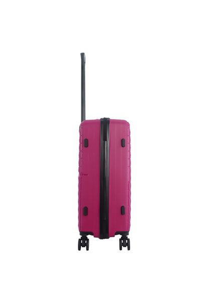 Saxoline - Fiesta | Harde Koffer / Trolley / Reiskoffer - (Medium) - Fuchsia