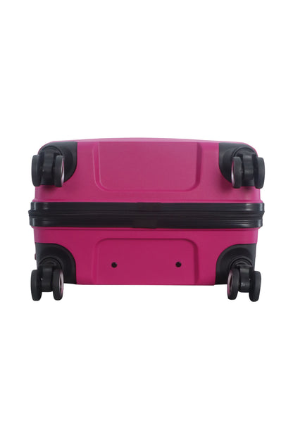 Saxoline - Fiesta | Harde Koffer / Trolley / Reiskoffer - (Medium) - Fuchsia