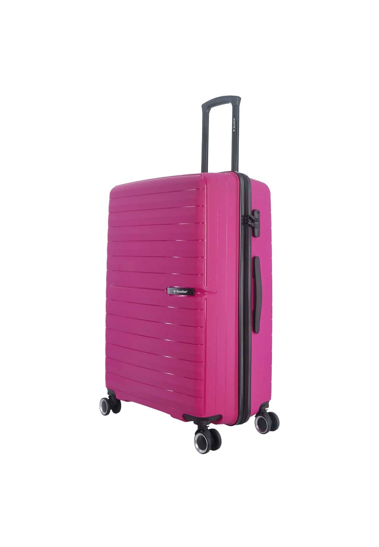 Saxoline - Fiesta | Harde Koffer / Trolley / Reiskoffer - (Large) - Fuchsia