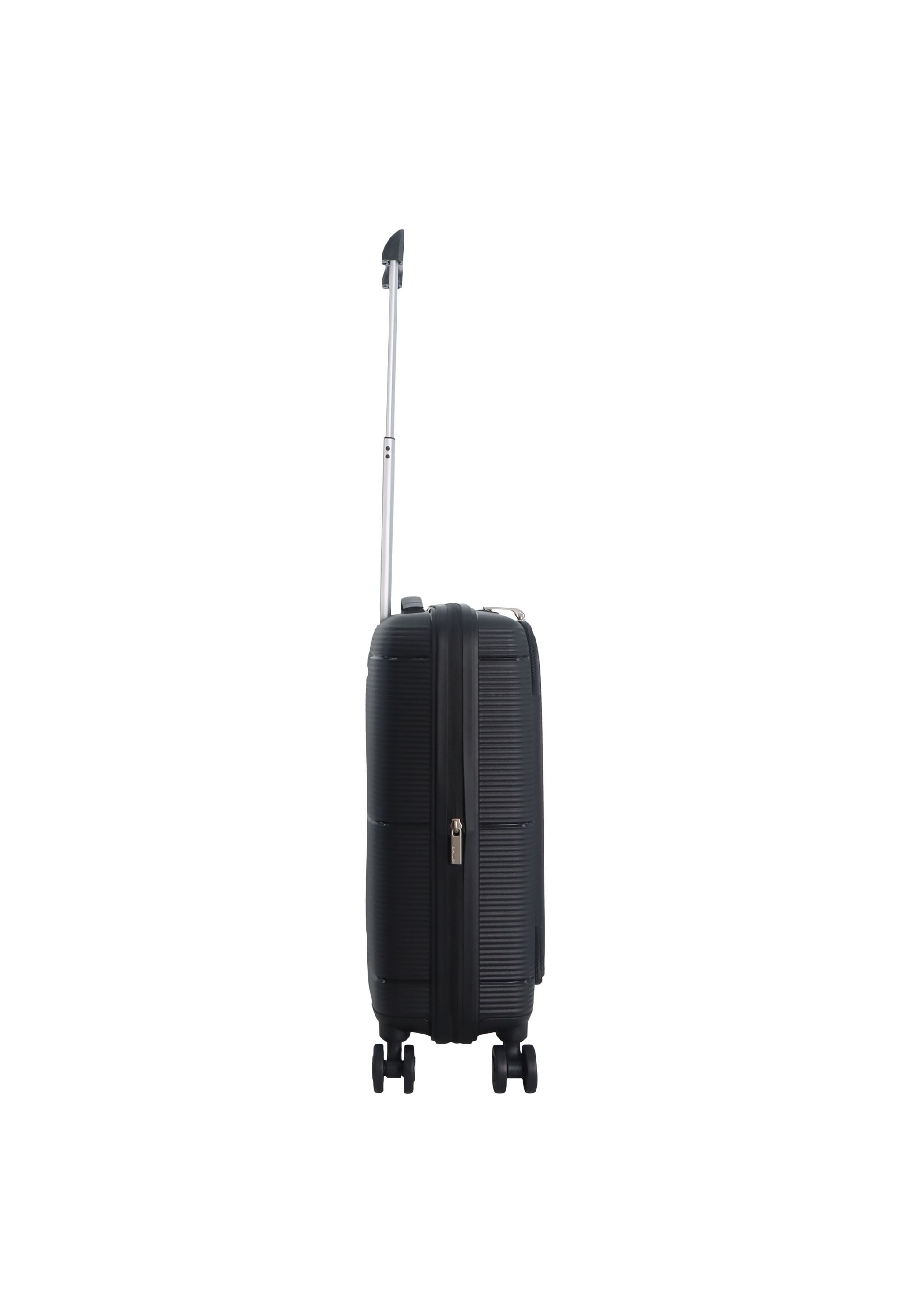 Saxoline Blue Boho Handbagage harde koffer / Trolley / Reiskoffer - (Small) - Zwart