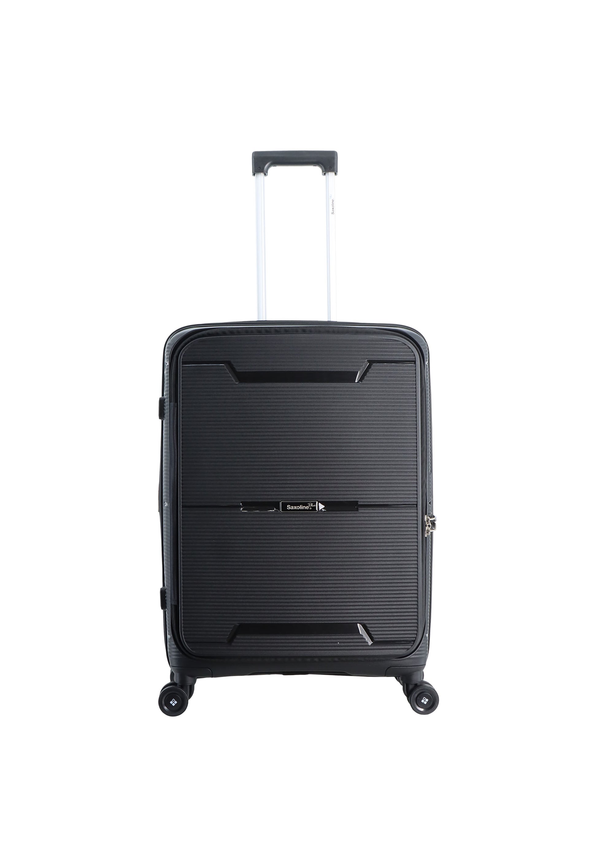 Saxoline Blue Boho Harde koffer / Trolley / Reiskoffer - (Medium) - Zwart