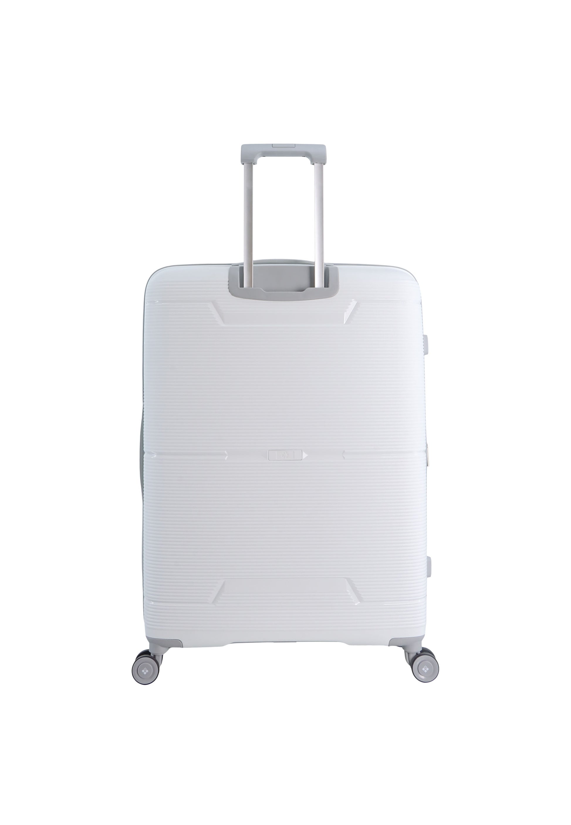 Saxoline Blue Boho Harde koffer / Trolley / Reiskoffer - (Large) - Wit