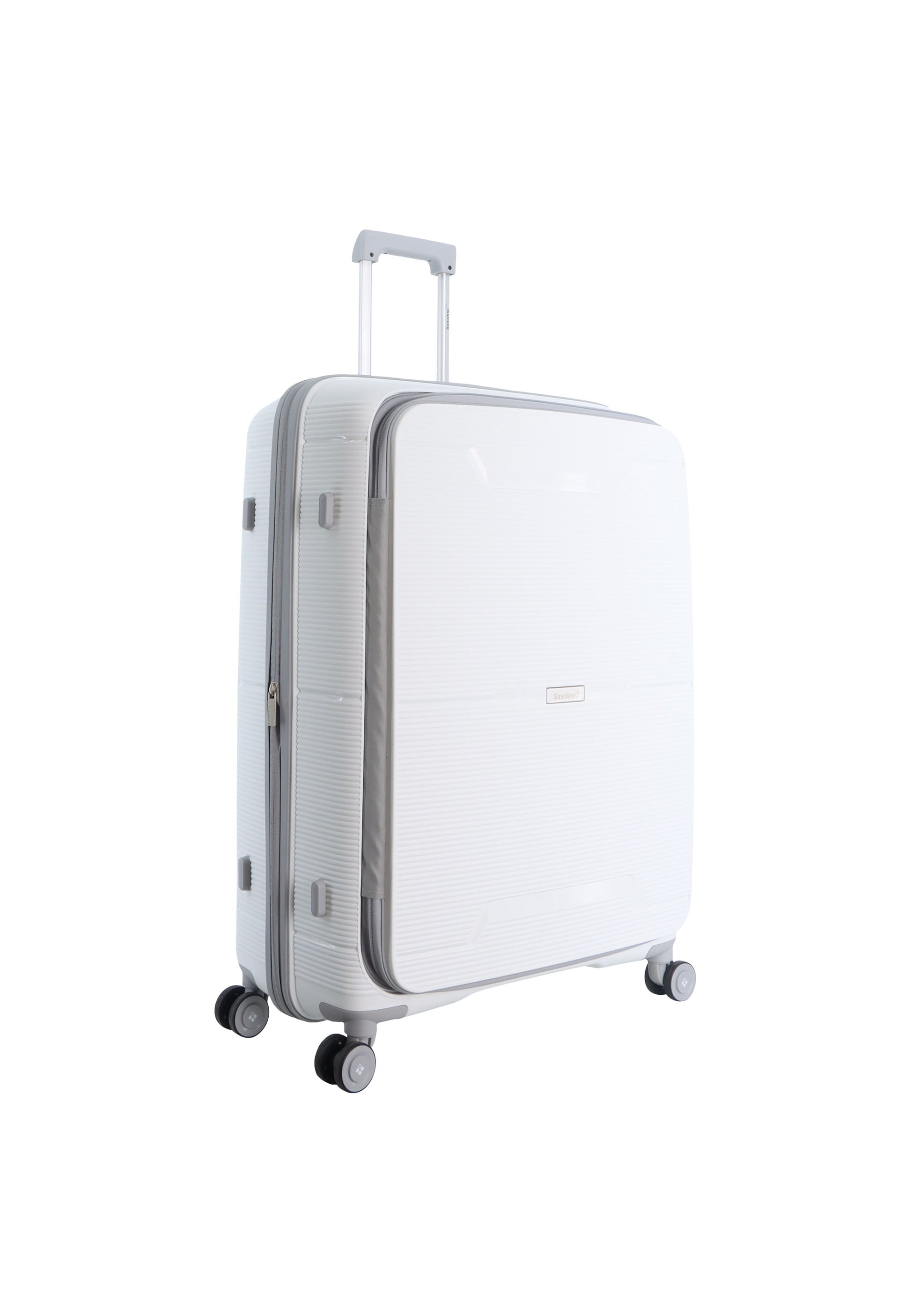 Saxoline Blue Boho Harde koffer / Trolley / Reiskoffer - (Large) - Wit