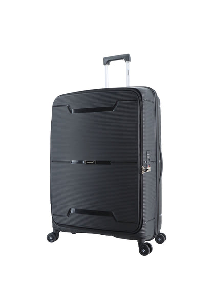 Saxoline Blue Boho Harde koffer / Trolley / Reiskoffer - (Large) - Zwart
