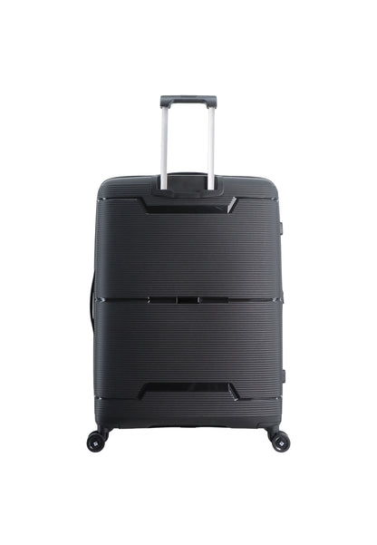Saxoline Blue Boho Harde koffer / Trolley / Reiskoffer - (Large) - Zwart