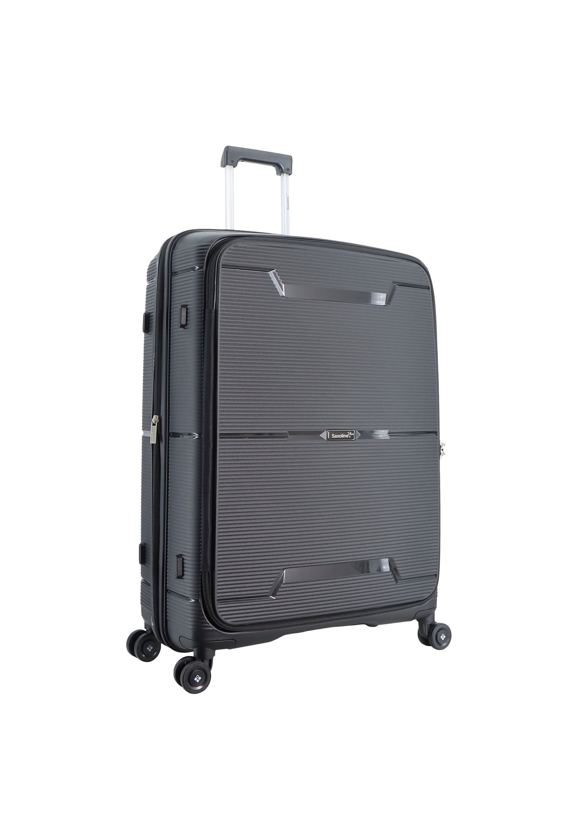 Saxoline Blue Boho Harde koffer / Trolley / Reiskoffer - (Large) - Zwart