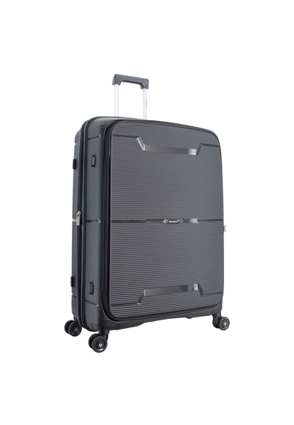Saxoline Blue Boho Harde koffer / Trolley / Reiskoffer - (Large) - Zwart