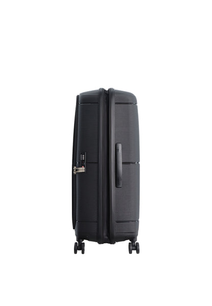 Saxoline Blue Boho Harde koffer / Trolley / Reiskoffer - (Large) - Zwart