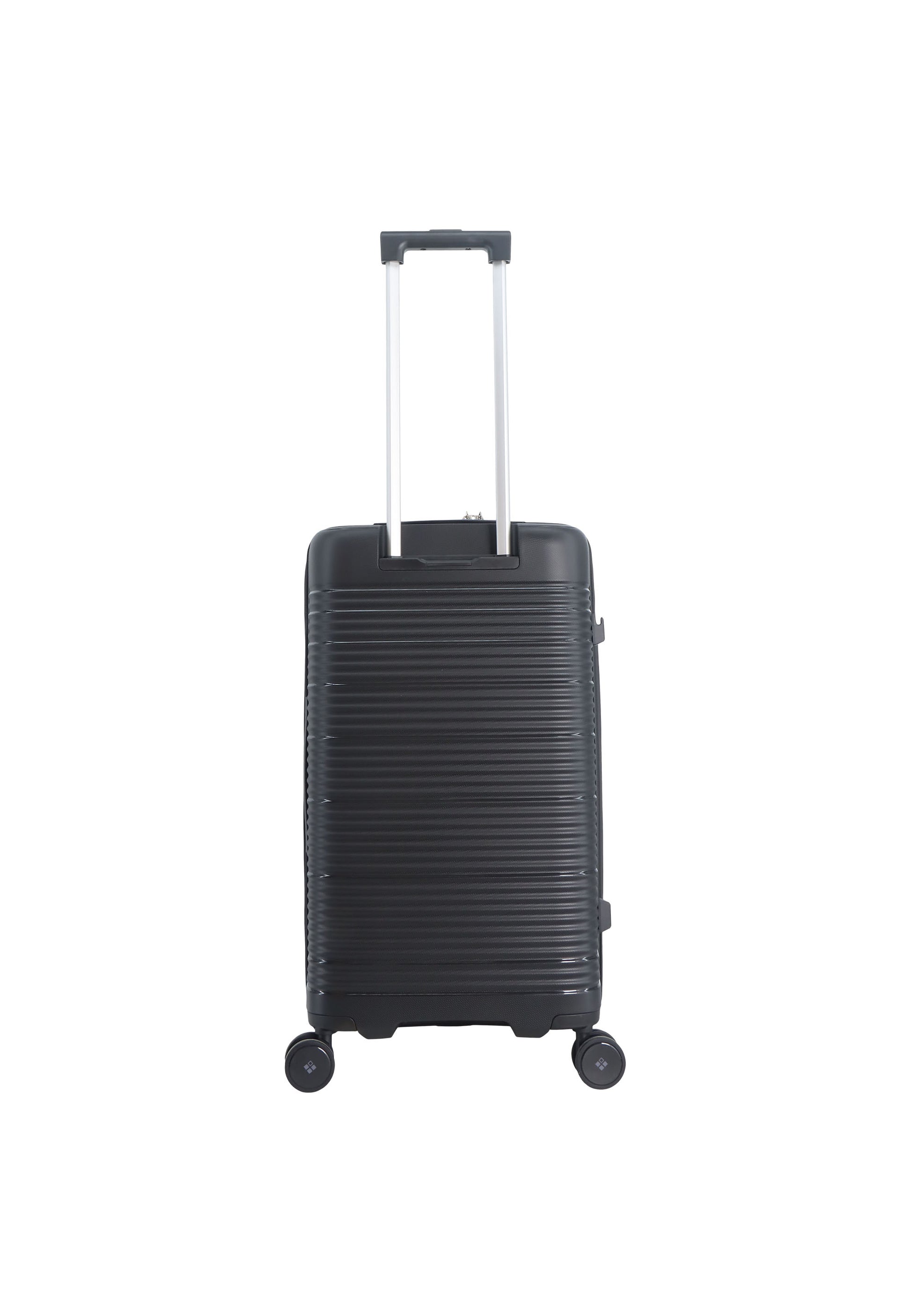 Saxoline Blue Overly Harde koffer / Trolley / Reiskoffer - (Medium) - Zwart