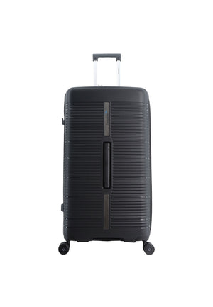 Saxoline Blue Overly Harde koffer / Trolley / Reiskoffer - (Large) - Zwart