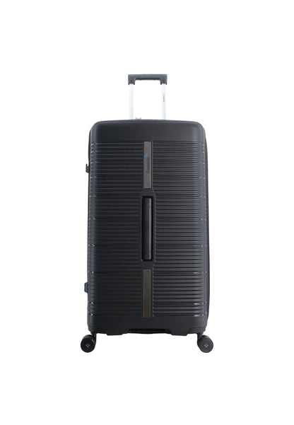 Saxoline Blue Overly Harde koffer / Trolley / Reiskoffer - (Large) - Zwart