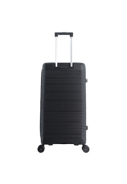 Saxoline Blue Overly Harde koffer / Trolley / Reiskoffer - (Large) - Zwart