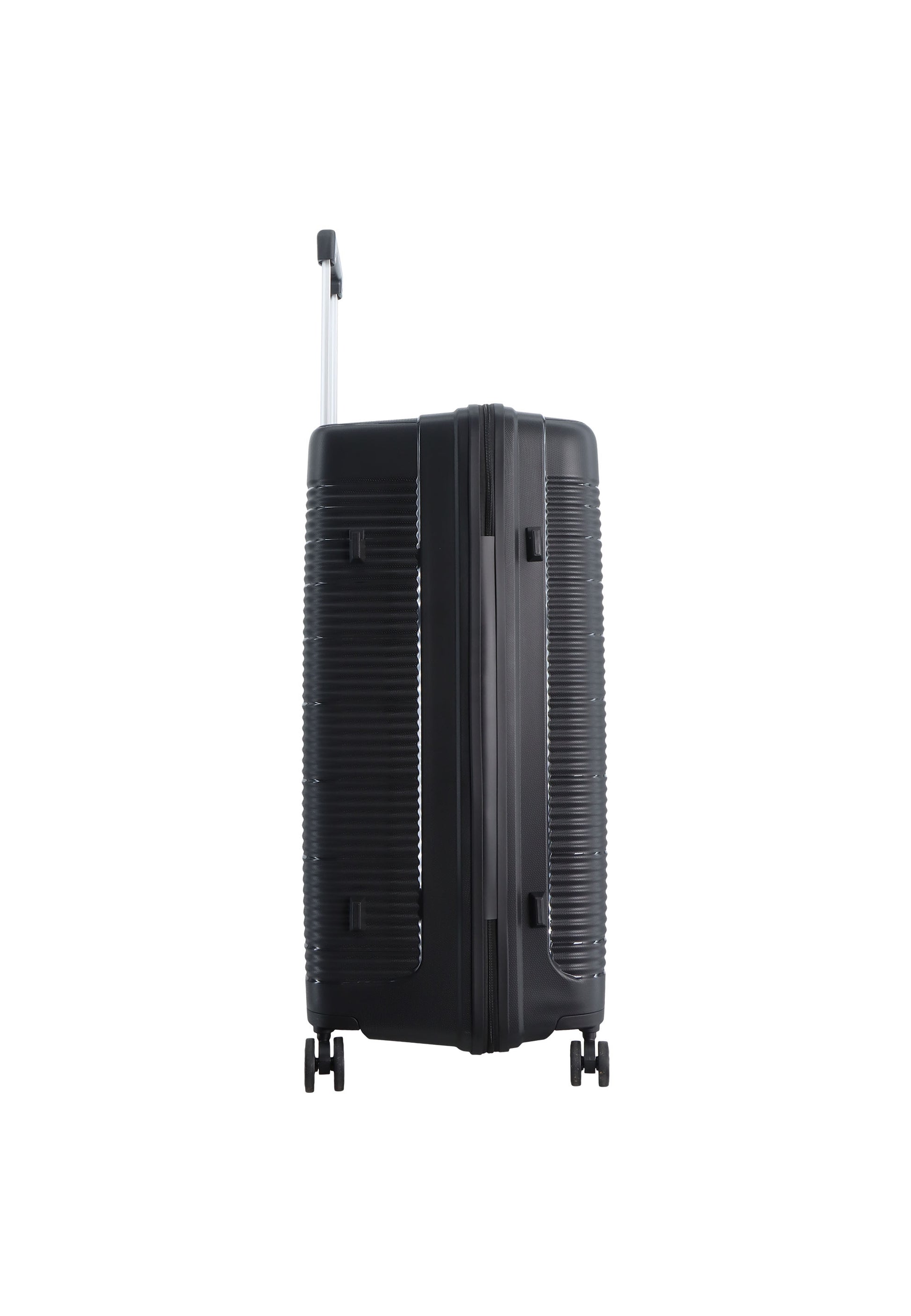 Saxoline Blue Overly Harde koffer / Trolley / Reiskoffer - (Large) - Zwart