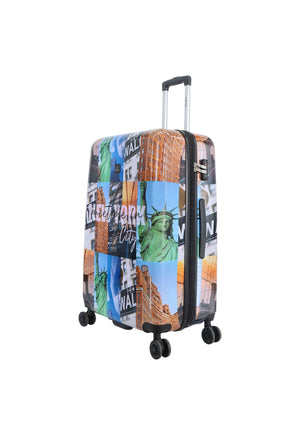 Saxoline The Big Apple Harde koffer / Trolley / Reiskoffer - (Large) Printed