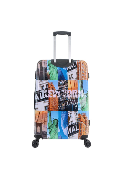 Ssaxoline The Big Apple Harde koffer / Trolley / Reiskoffer - (Large) Printed