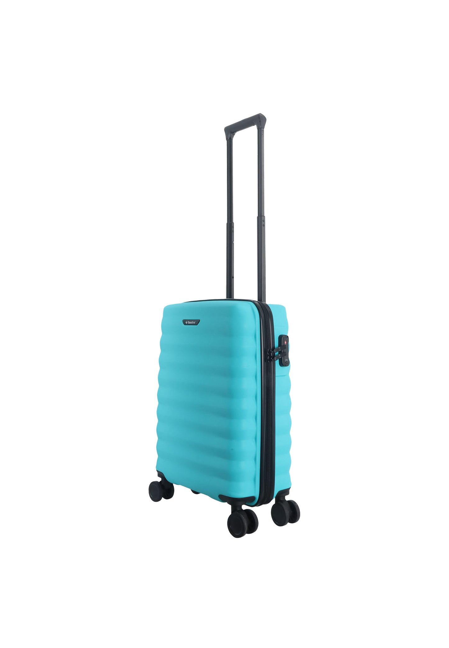 Saxoline - Flux | Valise rigide bagage à main / Trolley / Valise de voyage - (Petite) Turquoise