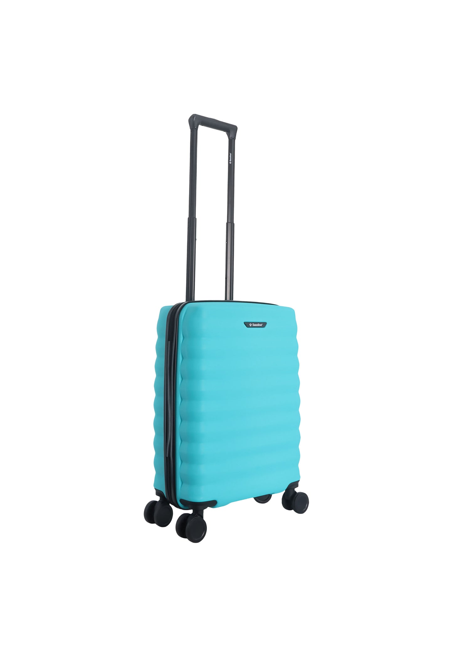 Saxoline - Flux | Valise rigide bagage à main / Trolley / Valise de voyage - (Petite) Turquoise