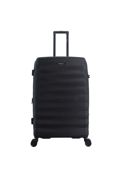 Saxoline - Flux | Valise rigide / Trolley / Valise de voyage - (Moyen) Noir