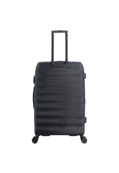 Saxoline - Flux | Valise rigide / Trolley / Valise de voyage - (Moyen) Noir