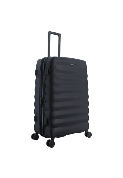 Saxoline - Flux | Valise rigide / Trolley / Valise de voyage - (Moyen) Noir