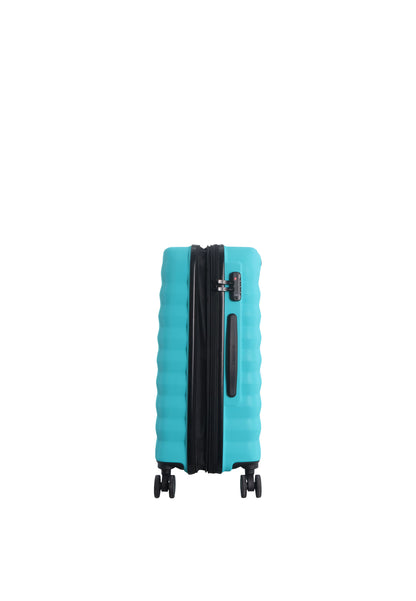 Saxoline - Flux | Valise rigide / Trolley / Valise de voyage - (Moyenne) Turquoise