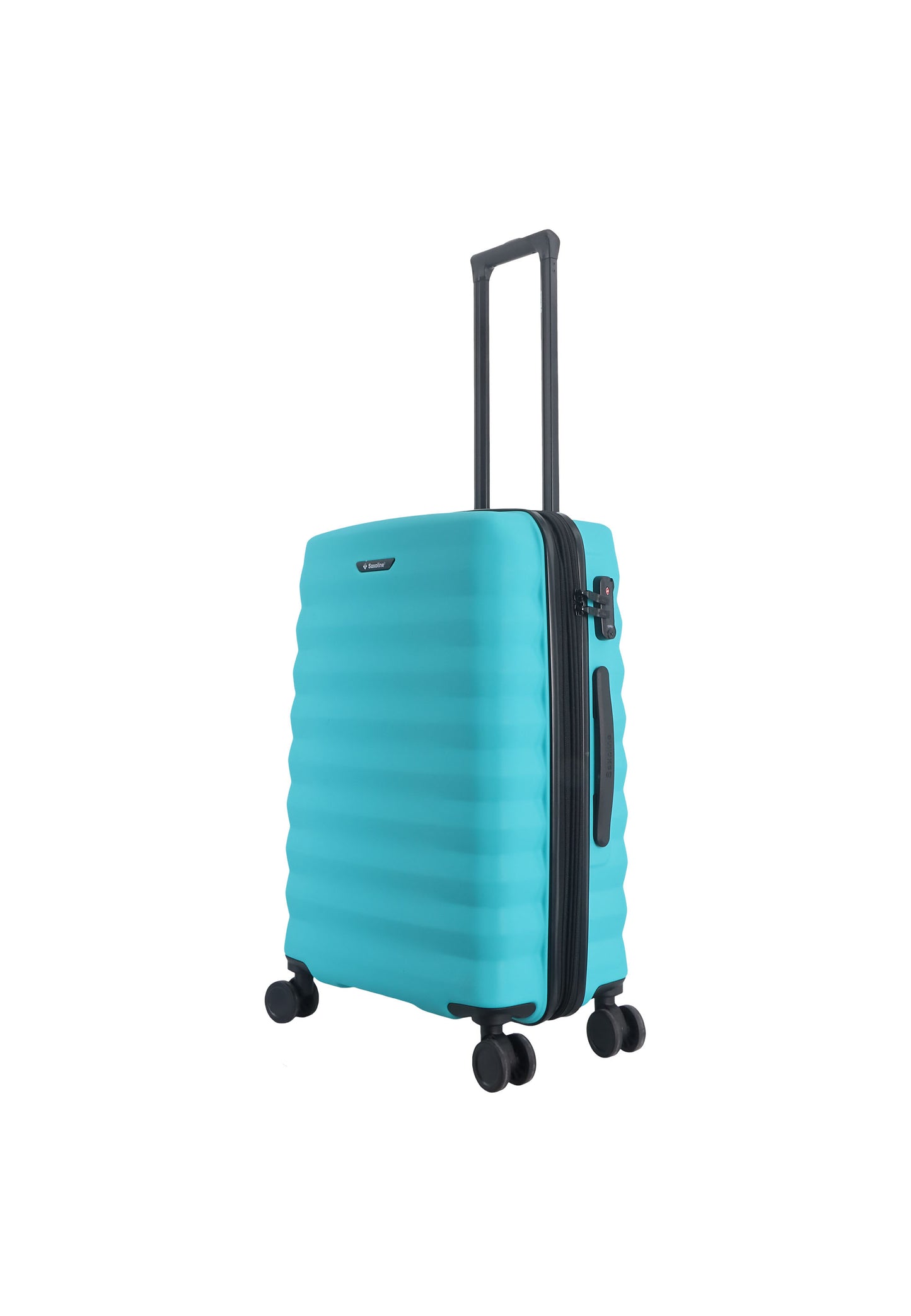 Saxoline - Flux | Valise rigide / Trolley / Valise de voyage - (Moyenne) Turquoise