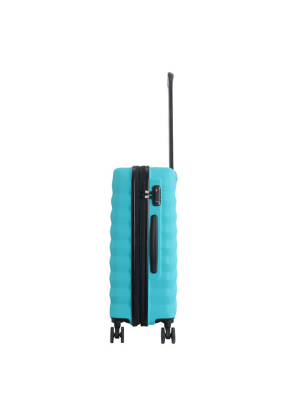 Saxoline - Flux | Valise rigide / Trolley / Valise de voyage - (Moyenne) Turquoise