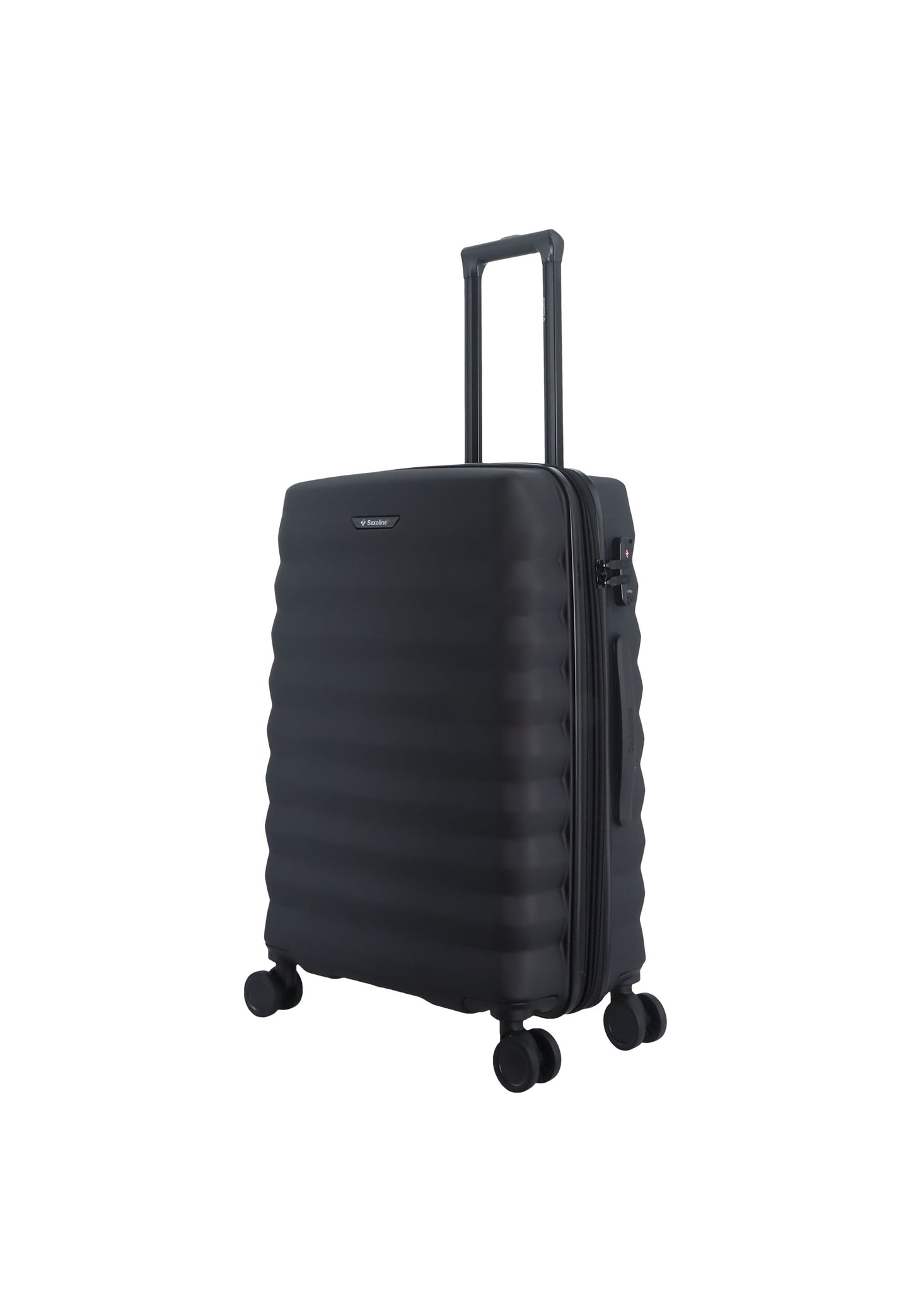 Saxoline - Flux | Valise rigide / Trolley / Valise de voyage - (Grande) Noir