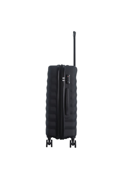 Saxoline - Flux | Valise rigide / Trolley / Valise de voyage - (Grande) Noir