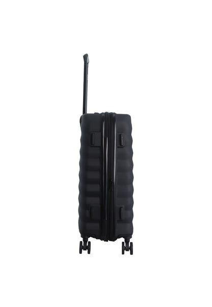 Saxoline - Flux | Valise rigide / Trolley / Valise de voyage - (Grande) Noir