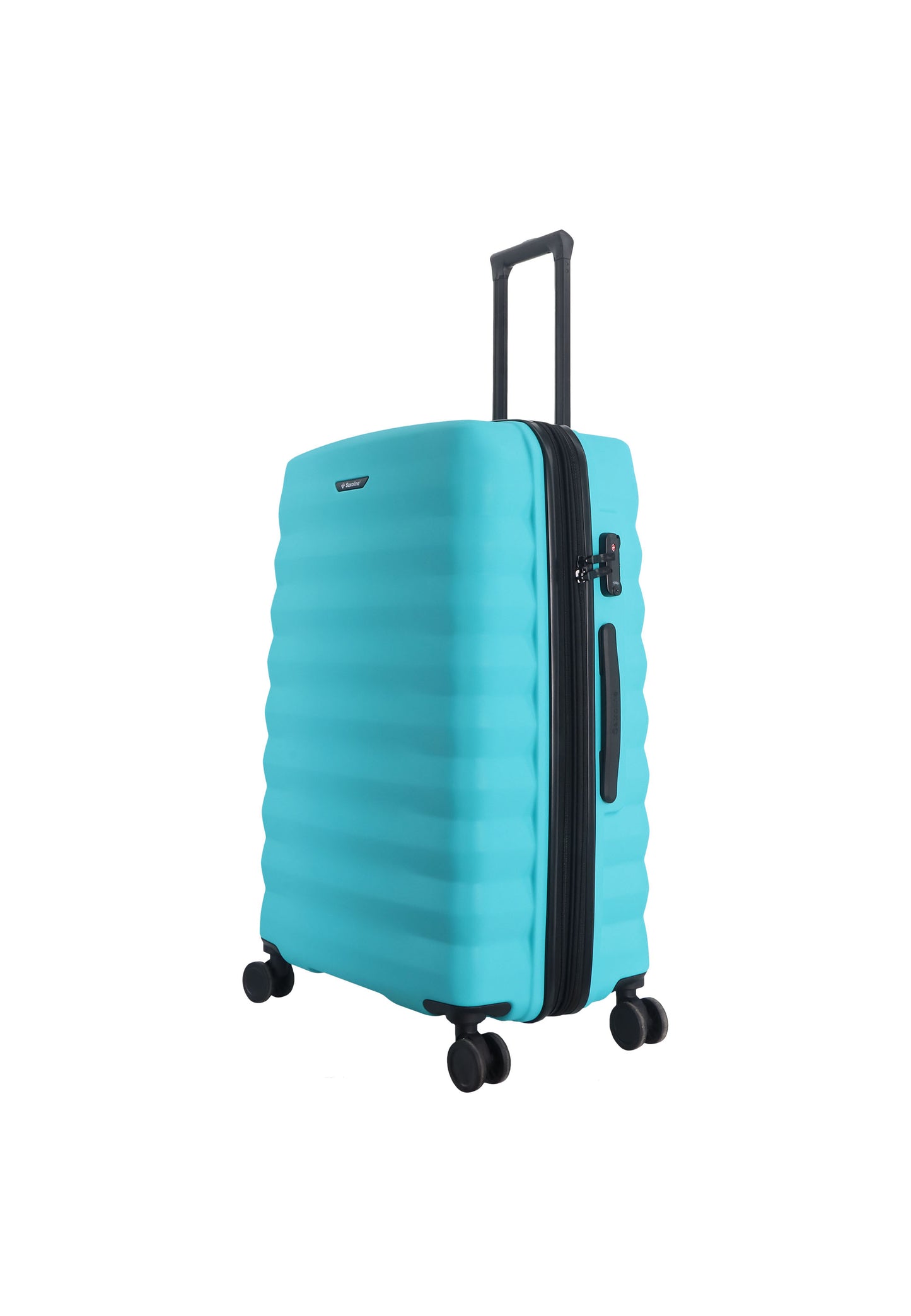 Saxoline - Flux | Valise rigide / Trolley / Valise de voyage - (Grande) Turquoise